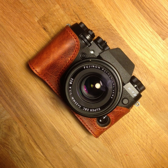 Kenjileather X-T2 Camera case - Fujifilm X-T2 leather case