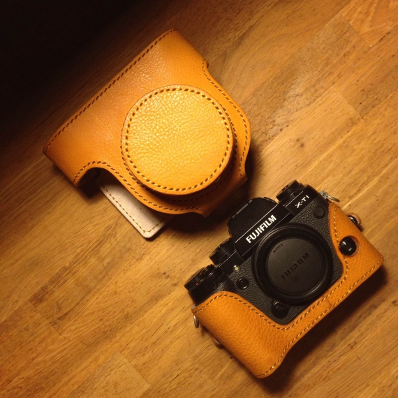 Kenjileather X-T2 Camera case - Fujifilm X-T2 leather case