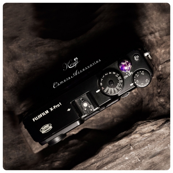 Kenji Leather - Soft Shutter Release - Semi-precious Natural Stones