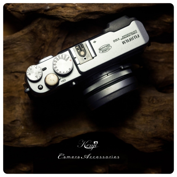 Kenji Leather - Soft Shutter Release - Semi-precious Natural Stones