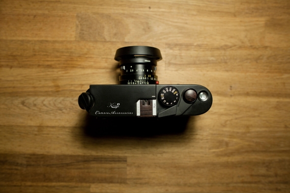 Kenji Leather - Soft Shutter Release - Wood